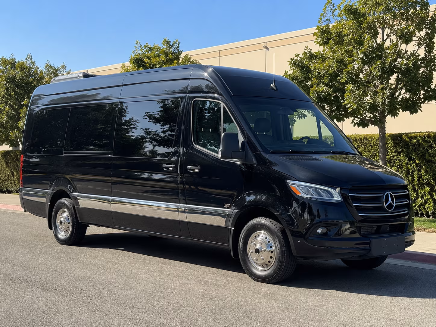 browse sprinter vans and party buses for the bridal party