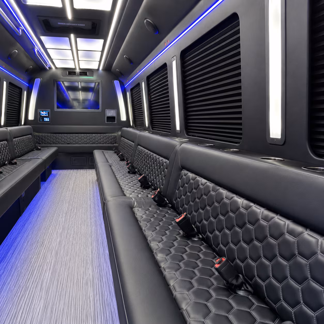 egg harbor party bus rentals inside