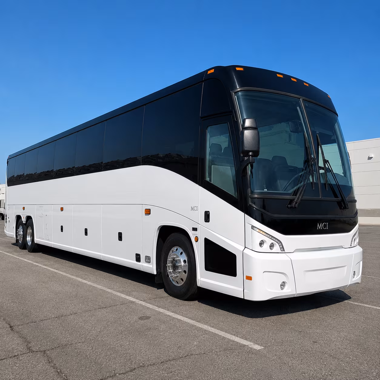 jersey city charter bus rental exterior