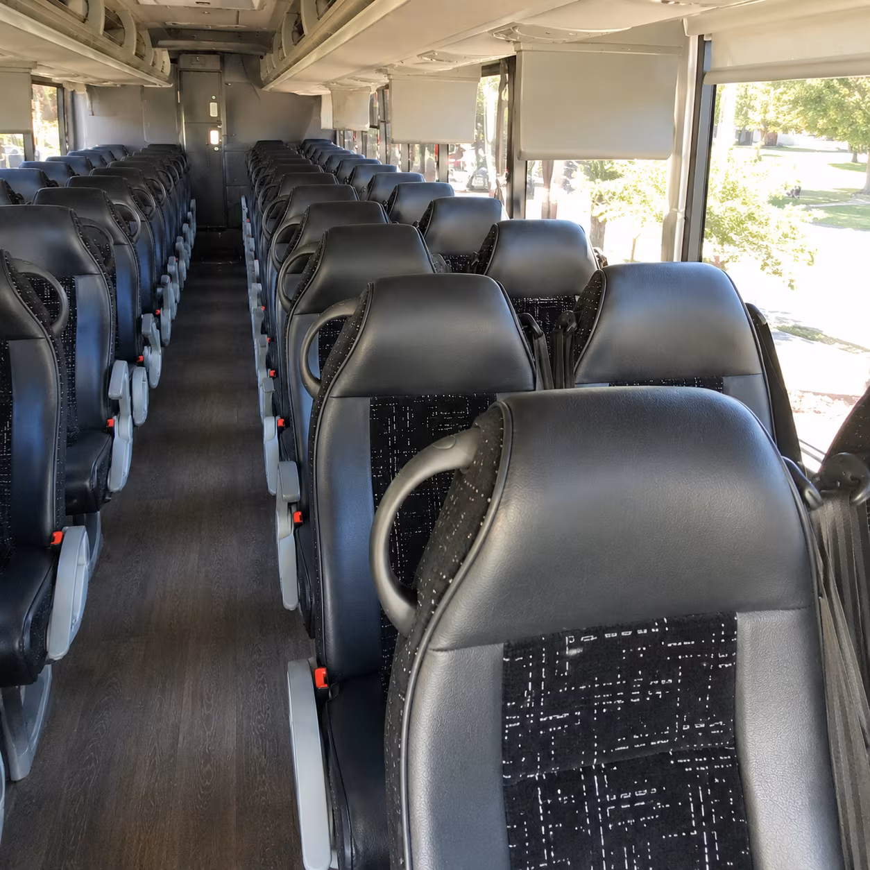 jersey city charter bus rental inside