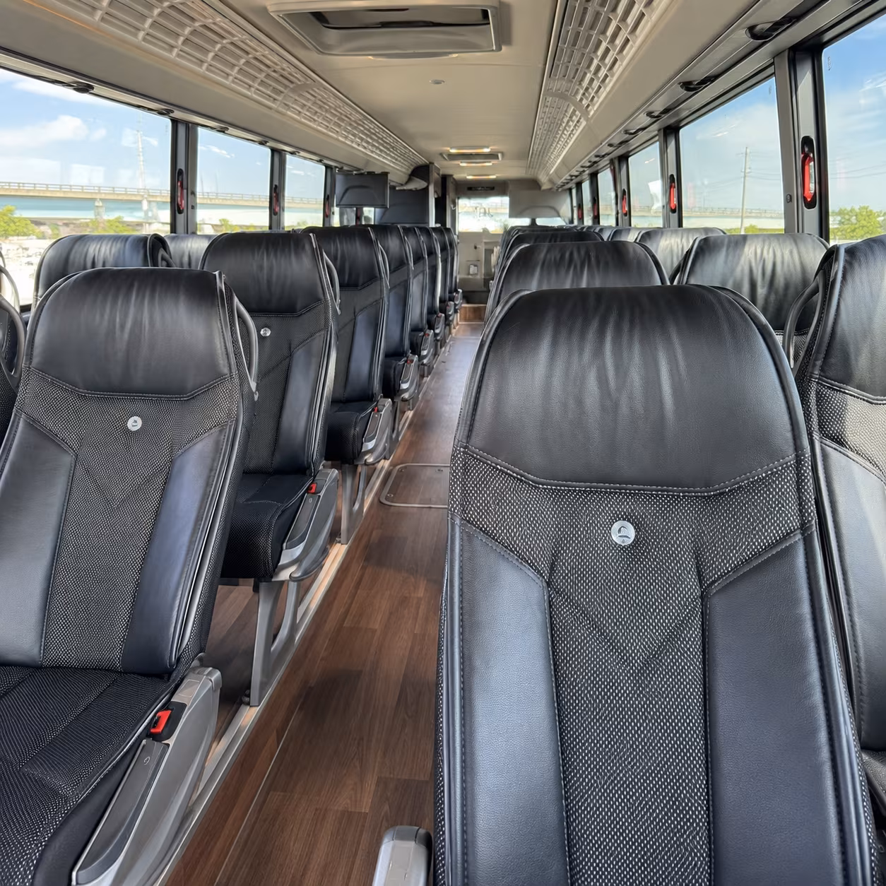 vineland charter bus interior gallery