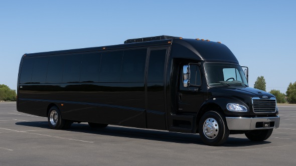 Exterior of Charter Bus Company Egg Harbor's 25 Passenger Mini bus in Egg Harbor