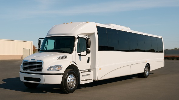 Exterior of Charter Bus Company Egg Harbor's 35 Passenger Minibus in Egg Harbor